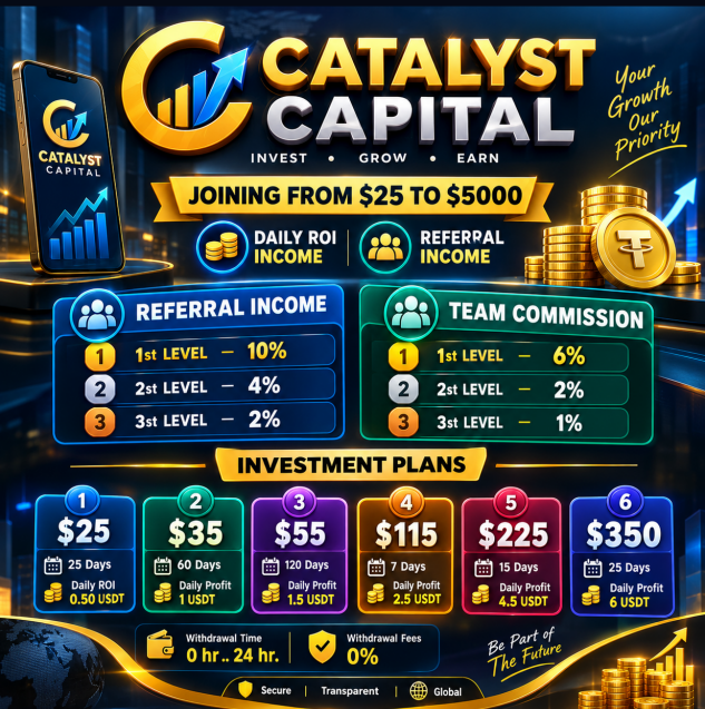 Catalyst Capital Investment Plan